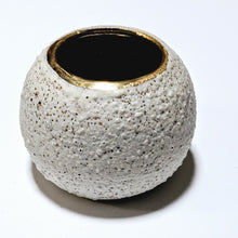 Load image into Gallery viewer, Mini moon jar lichen and gold