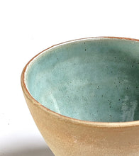 Load image into Gallery viewer, Celadon Turquoise Handmade Stoneware Ceramic Nibbles Bowl Sugar Bowl