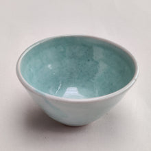 Load image into Gallery viewer, Celadon Turquoise Handmade Stoneware Ceramic Cereal Bowl Nibbles Bowl