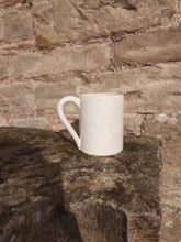 Load image into Gallery viewer, Very large ivory white mug pint pot