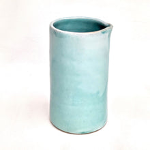 Load image into Gallery viewer, Stoneware ceramic jug - vase celadon pale jade