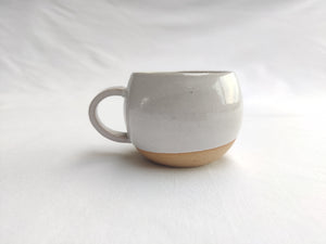 White round espresso coffee cup