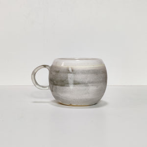 Lichen glaze round cup, tea cup, coffee cup. Hugmug.